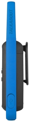 Walkie Talkie Ie Motorola T-270 40 KM (Par) Preto/Azul
