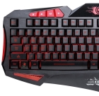 Teclado Marvo Gaming K650 Multimidia Preto (Ingles - com Fio)