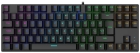 Teclado Gaming Satellite GK-51 King Fight RGB Mecanico com Fio Preto - (Ingles)