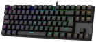 Teclado Gaming Satellite GK-51 King Fight RGB Mecanico com Fio Preto - (Ingles)