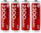 Pilha Mox AA Recarregavel 2300MAH MOB4AA23 (4 Unidades)
