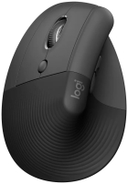 Mouse Sem Fio Logitech Lift Left Vertical Ergo Series 910-006467 Graphite