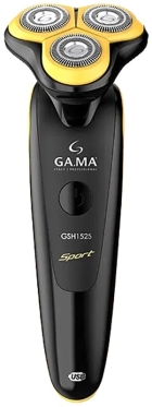 Barbeador Gama GSH1525 Sport-HF Precision Cut Recarregavel Preto