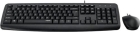 Teclado e Mouse com Fio Rapoo NX1600 Black (Ingles)