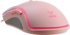 Mouse Optico Gaming com Fio Rapoo V25S USB Pink