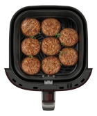 Air Fryer Fritadeira Electrolux 5,6l Cinza 1400w Eaf41 Bordô