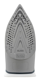 Ferro de Passar Roupa BLACK+DECKER FX3060 Base Antiaderente Azul e Branco 110V