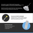 Ventilador De Teto Ventisol Fenix Inverter Com controle Estrutura Branco Pás Branco Diâmetro 960 mm Material das pás Plástico Quantidade de pás 3