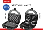Sanduicheira Sate Sandwich Maker A-KJ22001 220V Preto/Cinza