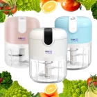 Mini Processador Elétrico Alho Cebola Alimentos Recarregável Inboxmobile