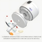 Mini Processador Elétrico Alho Cebola Alimentos Recarregável Inboxmobile