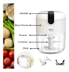 Mini Processador Elétrico Alho Cebola Alimentos Recarregável Inboxmobile