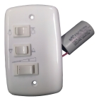 Ventilador De Teto Lumi M3 Preto C/ Pás Mogno Loren Sid