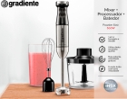 Mixer Powder 3 Em 1 Profissional 600w Triturador E Fuet Aço Inox Pgmx404 Gradiente