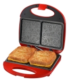 Sanduicheira Mickey Mouse Funny Plates Mallory - Cor Vermelho