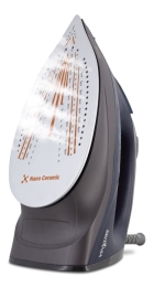 Ferro De Passar A Vapor Bfv2000p Ceramic Britânia Cor Azul Marinho/Preto/Dourado