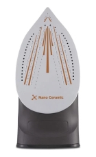 Ferro De Passar A Vapor Bfv2000p Ceramic Britânia Cor Azul Marinho/Preto/Dourado