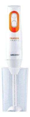 Mixer Processador Mallory Trikxer Pratic 3 Em 1 500w Branco