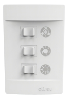 Ventilador de Teto Aliseu Smart Branco Com Controle de Parede