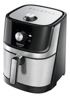 Fritadeira Air Fryer Dako 5 Litros Preto/inox Com Painel Analógico E Potência De 1700w 127V