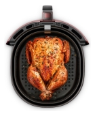 Fritadeira Elétrica Airfryer Family Efficient 5L Electrolux EAF51 Dark Red 127v