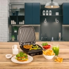 Grill Elétrico Burguer Oster 2 Em 1 Com Estufa Cor Preto