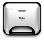 Sanduicheira E Grill Philco Acabamento Em Inox Pgr27a 750w Preto