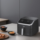 Fritadeira Air Fryer 8,5l Widemax Com Cesto Antiaderente Blackstone, 1900w Midea