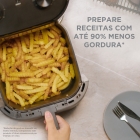 Fritadeira Air Fryer 8,5l Widemax Com Cesto Antiaderente Blackstone, 1900w Midea