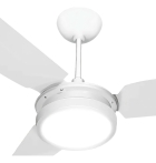 Ventilador De Teto Resistente A Maresia Pás De Policarbonato Branco/Branco Led 6500k Maris Beltempo