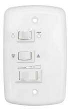 Ventilador De Teto Rico Ventex Material Das Pás Mdf Quantidade De Pás 3 Cor Das Pás Preto Cor Da Estrutura Branco Diâmetro 1.1 M