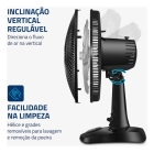 Ventilador de Mesa 30cm Super Power II Mondial NVSP-30-B2