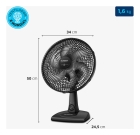 Ventilador de Mesa 30cm Super Power II Mondial NVSP-30-B2