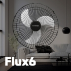 Ventilador Oscilante Parede Bivolt Preto Flux 60cm Beltempo Diâmetro 60 cm Frequência 60Hz Material das pás Plástico Quantidade de pás 3