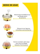 Cozedor Ovos Elétrico Seu Companheiro Cozinha Ovos