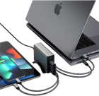 Carregador de Mesa Satechi 4 Portas USB-C PD Gan 165W ST-UC165GM