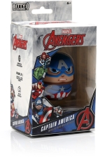 Caixa de som Speaker Bitty Boomers 2" Marvel Captain America