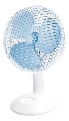 Ventilador De Mesa E Parede Personal Fan 20w Fame 18cm Branco E Azul