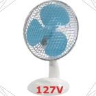 Ventilador De Mesa E Parede Personal Fan 20w Fame 18cm Branco E Azul