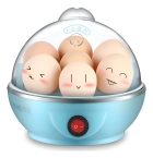 Cozedor Ovos Máquina De Cozinhar A Vapor Egg Cooker Cor Azul