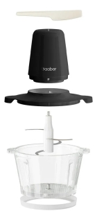 Processador Multislice Gaabor 2 Litros Vidro 4 Lâminas Cor Preto