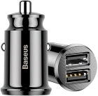 Carregador Veicular Baseus CCALL-ML01 Dual USB 3.1A Preto