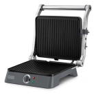 Sanduicheira Grill Elétrica Gourmand Gris Black Decker, Modelo G1400, Grill com Chapa Antiaderentes, Sanduicheira Grill com Abertura 180 Graus,