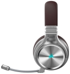 Fone Headset Corsair para Jogos Virtuoso RGB Wireless Se 7.1 Surround Marrom