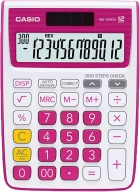 Calculadora Casio MJ-12VCB-RD (12 Digitos) - Rosa