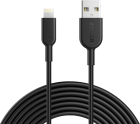 Cabo Lightning/USB-A Anker Powerline A8434H12-1 3M - Preto