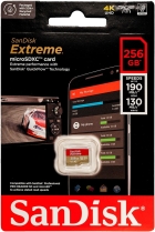 Memoria Microsdxc Uhs-I Extreme A2 Sandisk 256GB 190MB/s