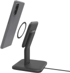 Carregador Sem Fio Magnetico Mophie Snap+ Wireless Charging Stand - Preto