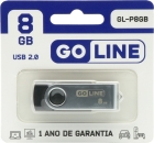 Pendrive Goline 8GB 2.0 GL-P8GB Preto