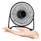 Ventilador Portátil Ultra Silencioso Articulável Ajustavel